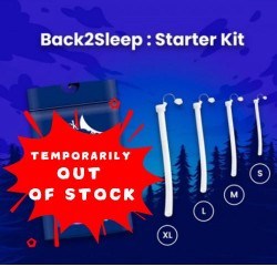 Back2Sleep Anti Snoring Nasal Stent Starter Kit